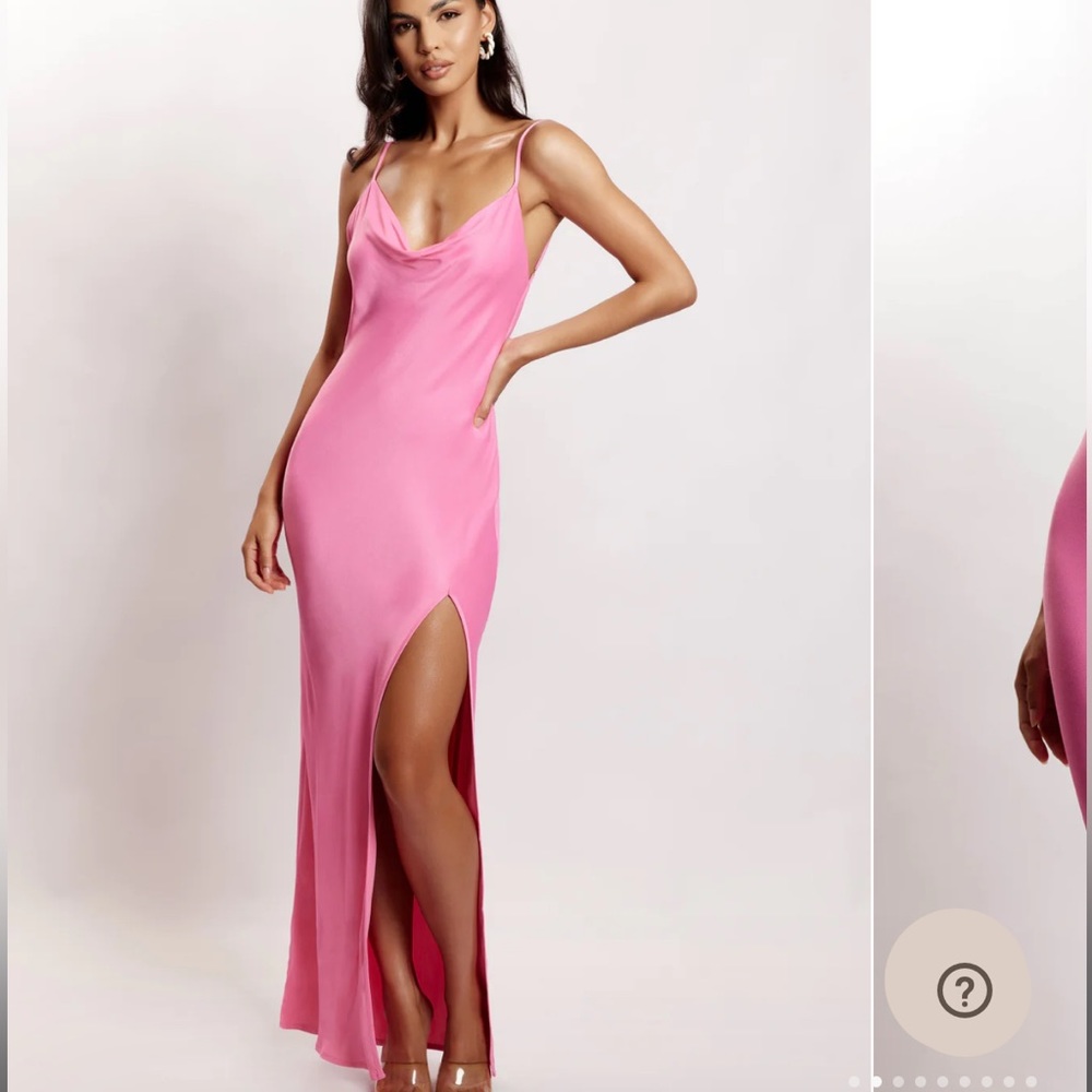 Meshki silk pink dress with tags! Brand new!